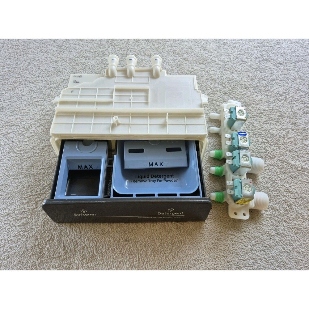 Samsung WA45T3400AP/A4 Washer Detergent Dispenser DC61-04066A Inlet Valve OEM